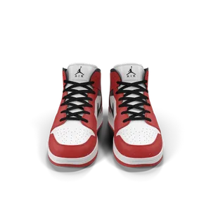 Nike Air Jordan 1 Red And Black